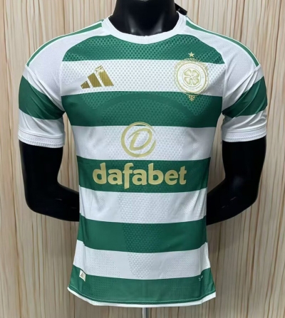 2627 Celtic Home Player Version Soccer Jersey